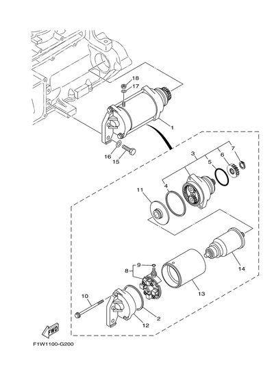 STARTING MOTOR
