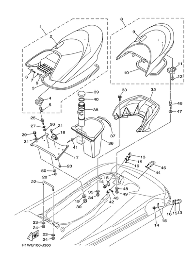 SEAT & UNDER LOCKER