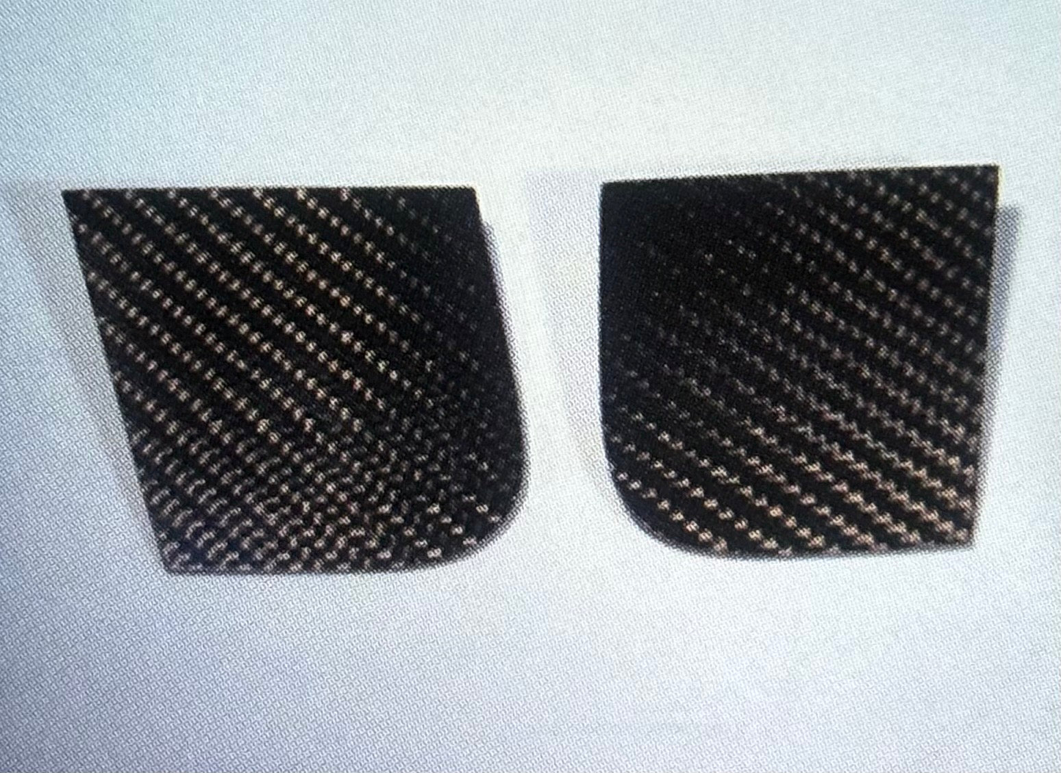 Carbon switch cover plate #SE-034023