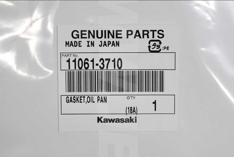 Kawasaki GASKET,OIL PAN Brand New #11061-3710 (Instock CEBU)