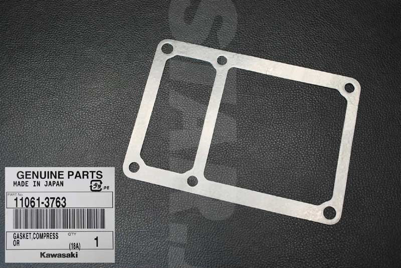 Kawasaki GASKET,COMPRESSOR Brand New #11061-3763