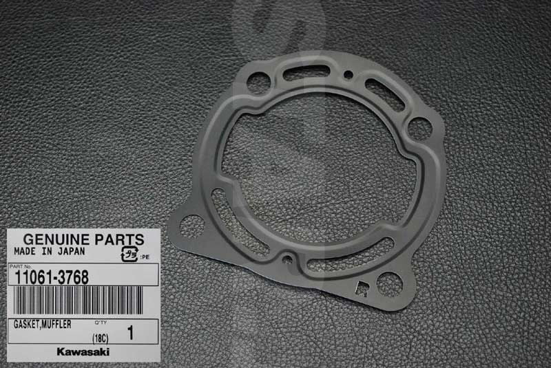 Kawasaki GASKET,MUFFLER Brand New #11061-3768