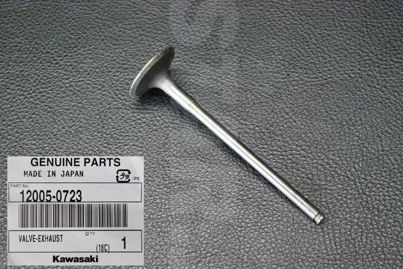 Kawasaki VALVE-EXHAUST Brand New #12005-0723