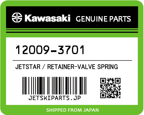 Kawasaki RETAINER-VALVE SPRING Brand New #12009-3701