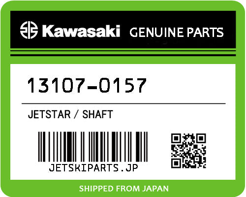 Kawasaki SHAFT Brand New #13107-1416 #13107-0157