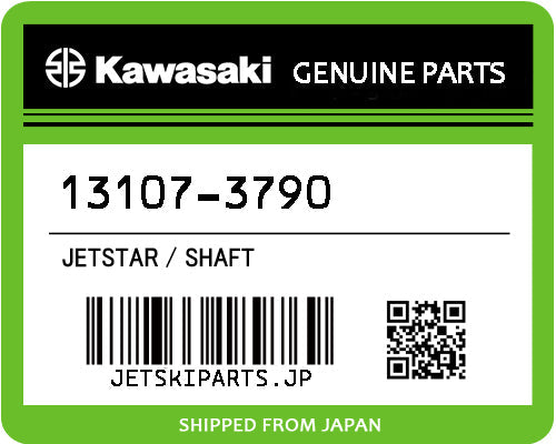 Kawasaki SHAFT Brand New #13107-3790