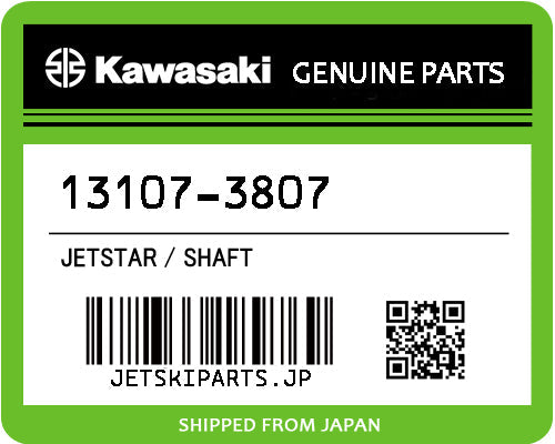 Kawasaki SHAFT Brand New #13107-3807