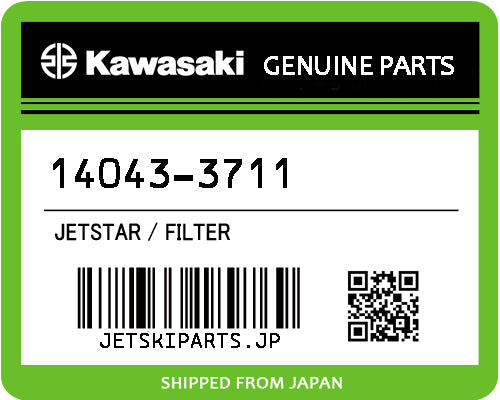 Kawasaki FILTER Brand New #14043-3711