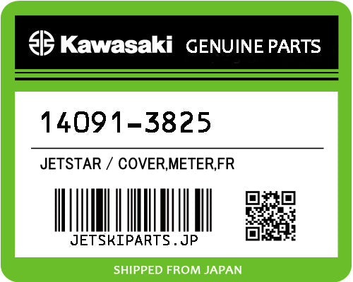 Kawasaki COVER,METER,FR Brand New #14091-3825