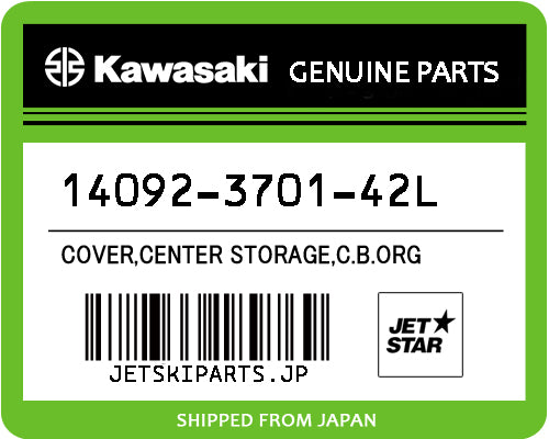 COVER,CENTER STORAGE,C.B.ORG