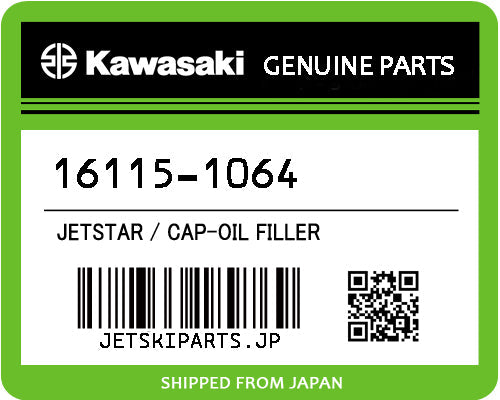 Kawasaki CAP-OIL FILLER Brand New #16115-1064