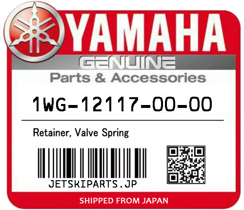 YAMAHA RETAINER, VALVE SPRING Brand New #1WG-12117-00-00