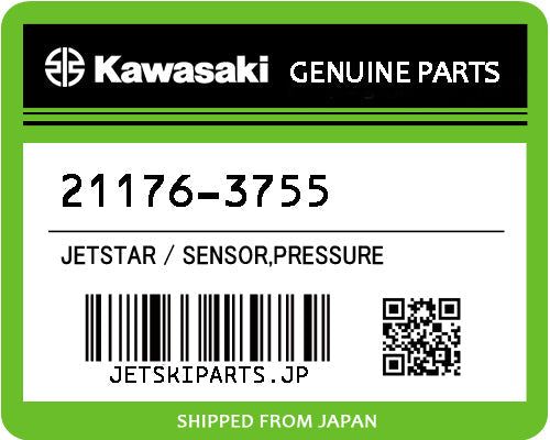 Kawasaki SENSOR,PRESSURE Brand New #21176-3755