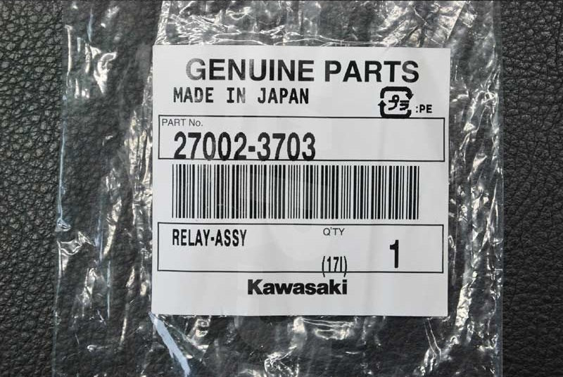 Kawasaki RELAY-ASSY Brand New #27002-3703