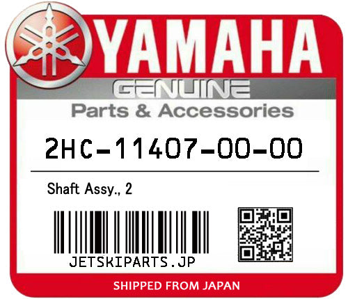 YAMAHA SHAFT ASSY., 2 Brand New #2HC-11407-00-00