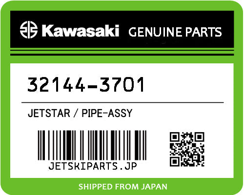 Kawasaki PIPE-ASSY Brand New #32144-3701