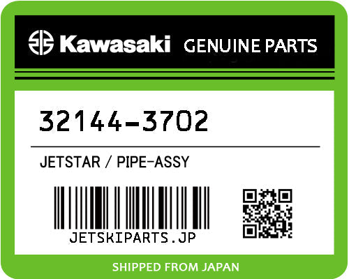 Kawasaki PIPE-ASSY Brand New #32144-3702