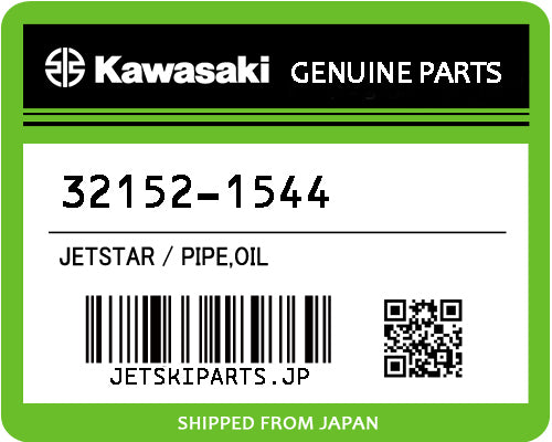 Kawasaki PIPE,OIL Brand New #32152-1544