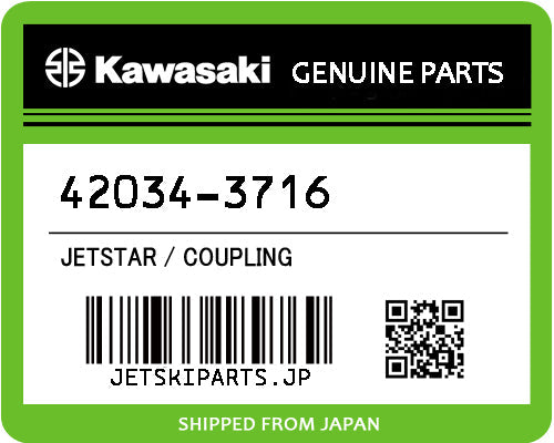 Kawasaki COUPLING Brand New #42034-3716