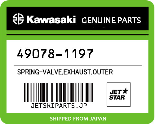SPRING-VALVE,EXHAUST,OUTER