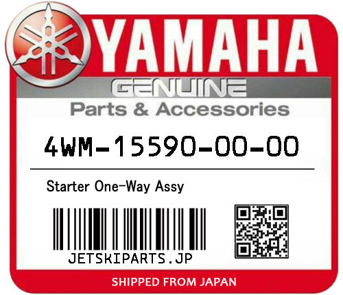 YAMAHA STARTER ONE-WAY ASSY Brand New #4WM-15590-00-00