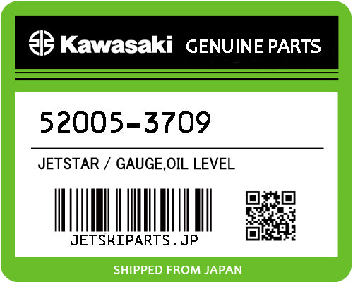 Kawasaki GAUGE,OIL LEVEL Brand New #52005-3709