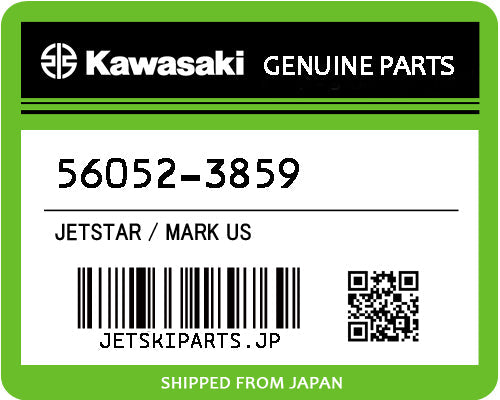 Kawasaki MARK US Brand New #56052-3859