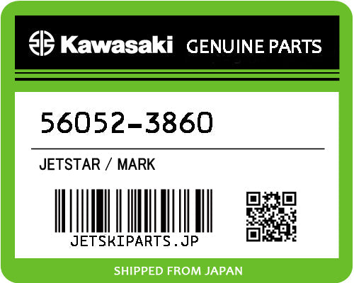 Kawasaki MARK Brand New #56052-3860