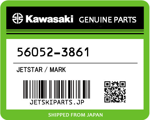 Kawasaki MARK Brand New #56052-3861