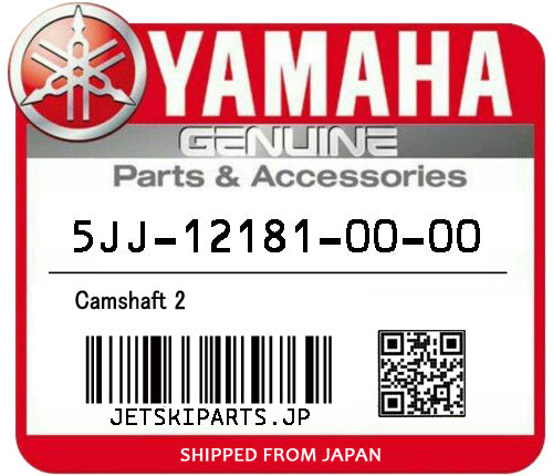 YAMAHA CAMSHAFT 2 Brand New #5JJ-12181-00-00