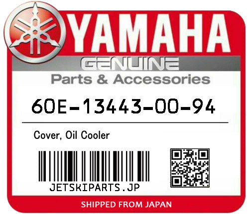 YAMAHA COVER, OIL COOLER Brand New #60E-13443-00-94