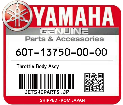 YAMAHA THROTTLE BODY ASSY Brand New #60T-13750-00-00