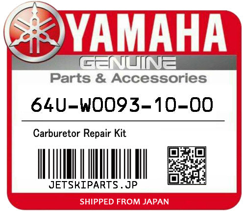 YAMAHA CARBURETOR REPAIR KIT Brand New #64U-W0093-10-00