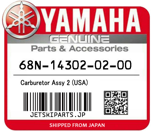 YAMAHA CARBURETOR ASSY 2 Brand New #68N-14302-02-00