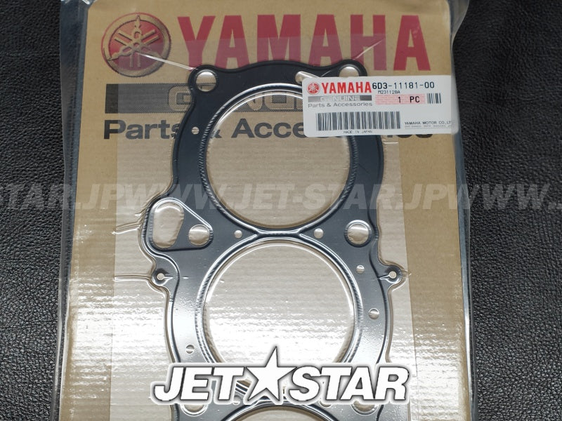 YAMAHA GASKET, CYLINDER HEAD 1 Brand New #6D3-11181-00-00