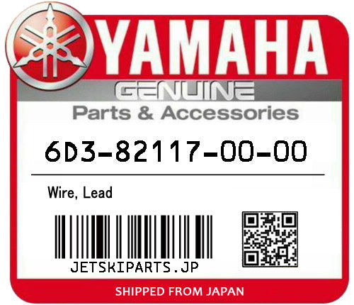 YAMAHA WIRE, LEAD Brand New #6D3-82117-00-00