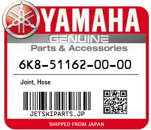 YAMAHA JOINT, HOSE Brand New #6K8-51162-00-00