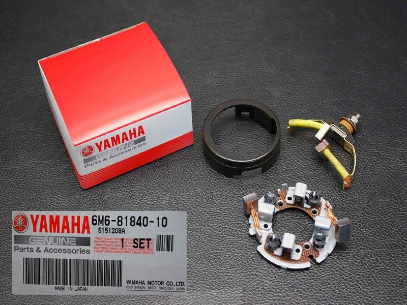 YAMAHA BRUSH HOLDER ASSY Brand New #6M6-81840-00-00 #6M6-81840-10-00