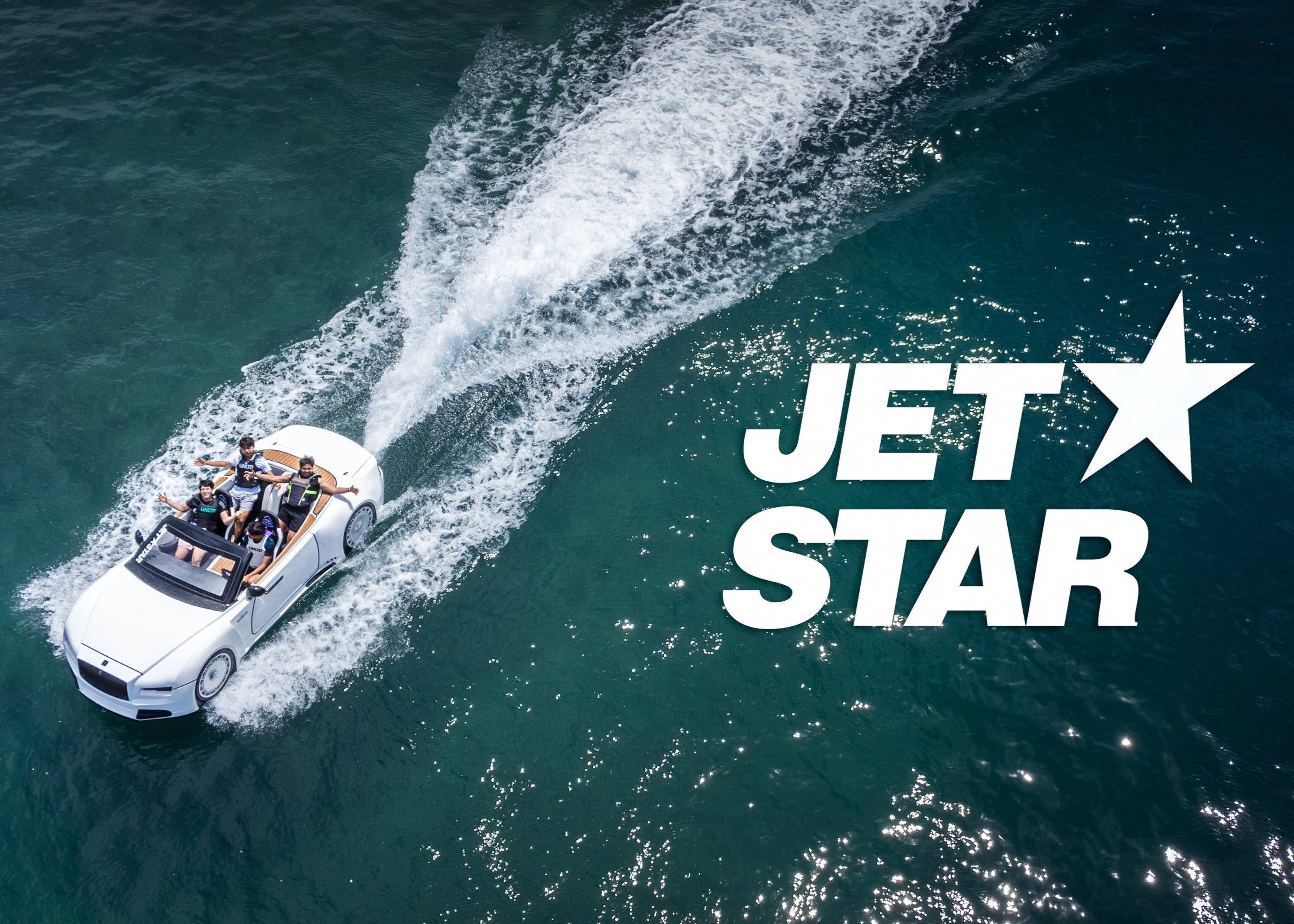 JetstarJetcar Model-R white [Brand new Hull, Used equipment]