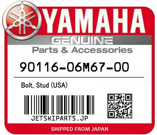 YAMAHA BOLT, STUD (USA) Brand New #90116-06M67-00