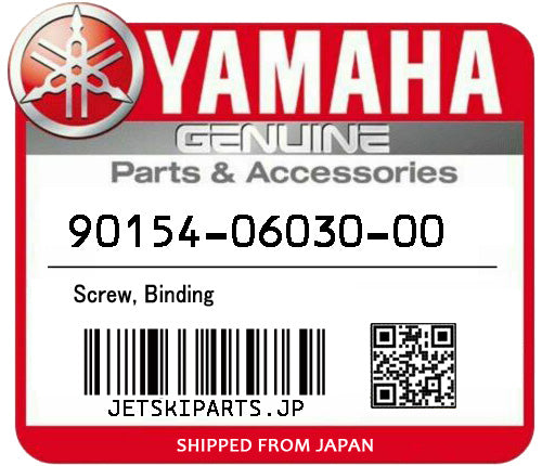 YAMAHA SCREW, BINDING Brand New #90154-06030-00