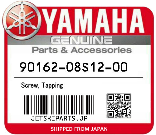 YAMAHA SCREW, TAPPING Brand New #90162-08S12-00