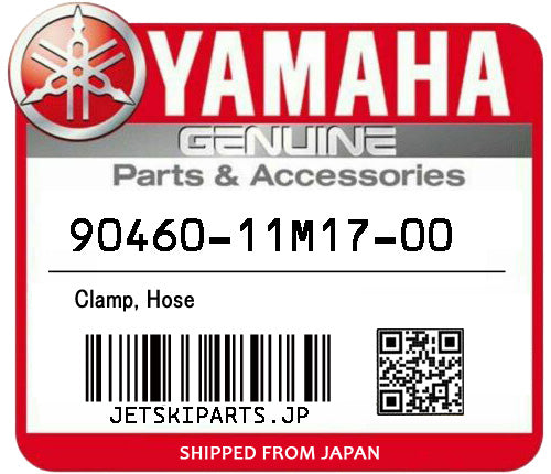 YAMAHA CLAMP, HOSE Brand New #90460-11M17-00