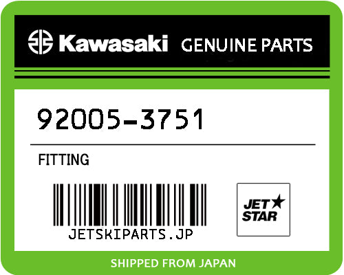 Kawasaki FITTING Brand New #92005-3751 (Instock CEBU)