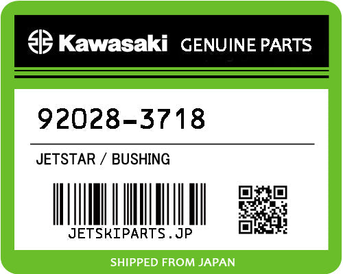 Kawasaki BUSHING Brand New #92028-3718