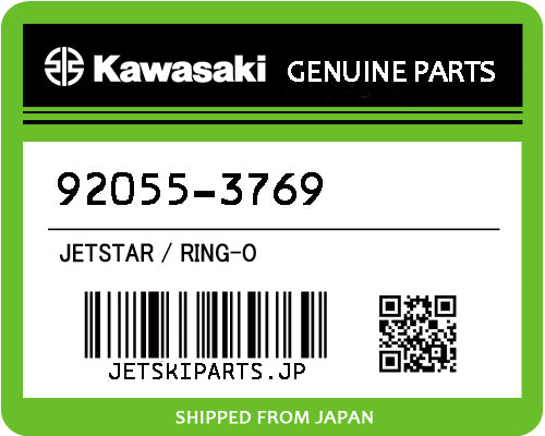 Kawasaki RING-O Brand New #92055-3769