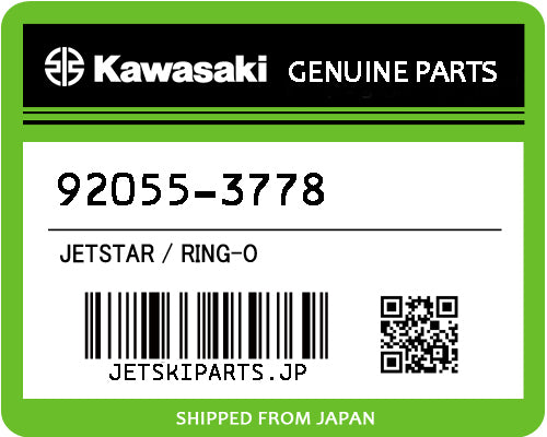 Kawasaki RING-O Brand New #92055-3778