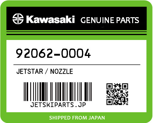 Kawasaki NOZZLE Brand New #92062-0004