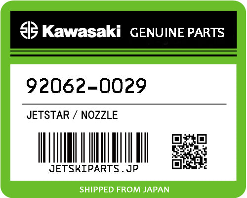 Kawasaki NOZZLE Brand New #92062-0029