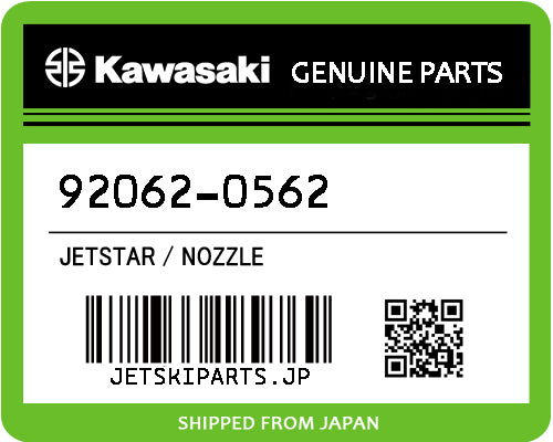 Kawasaki NOZZLE Brand New #92062-0562